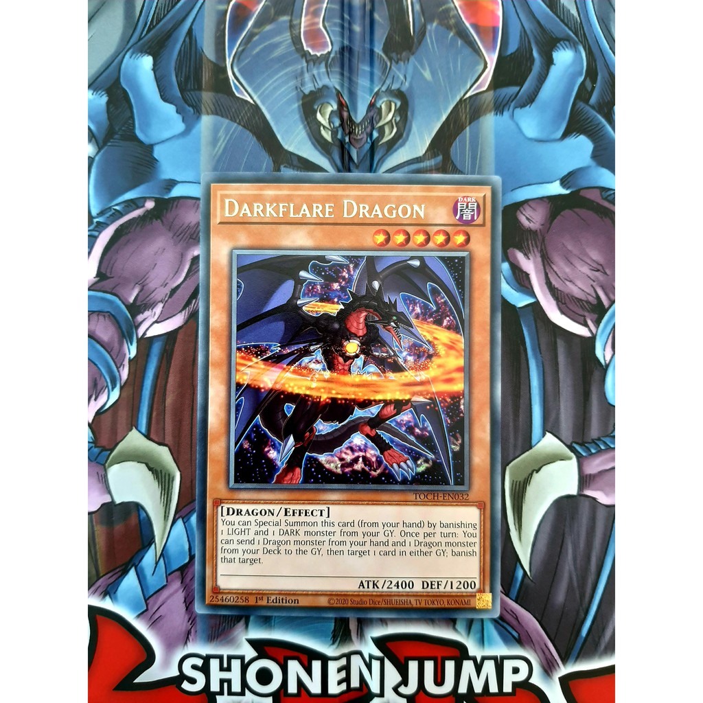 THẺ BÀI YUGIOH TOCH - Darkflare Dragon