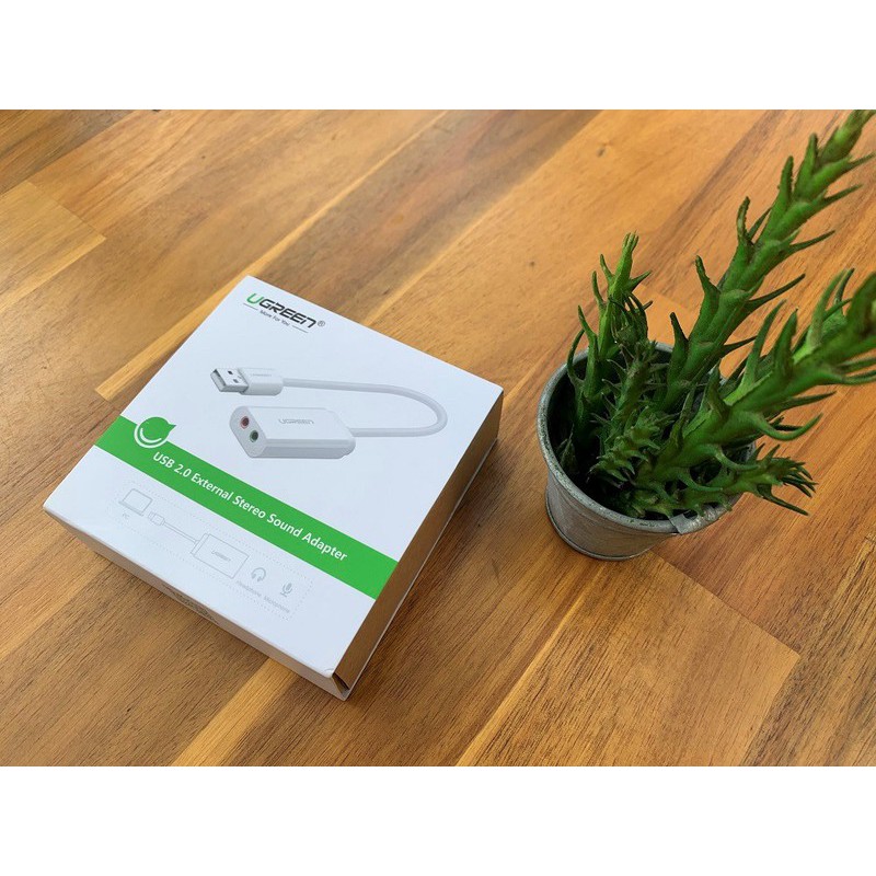 Cáp Chuyển Đổi USB Sang Audio 3.5mm cao cấp Ugreen 30143 - Hàng Chính Hãng | BigBuy360 - bigbuy360.vn