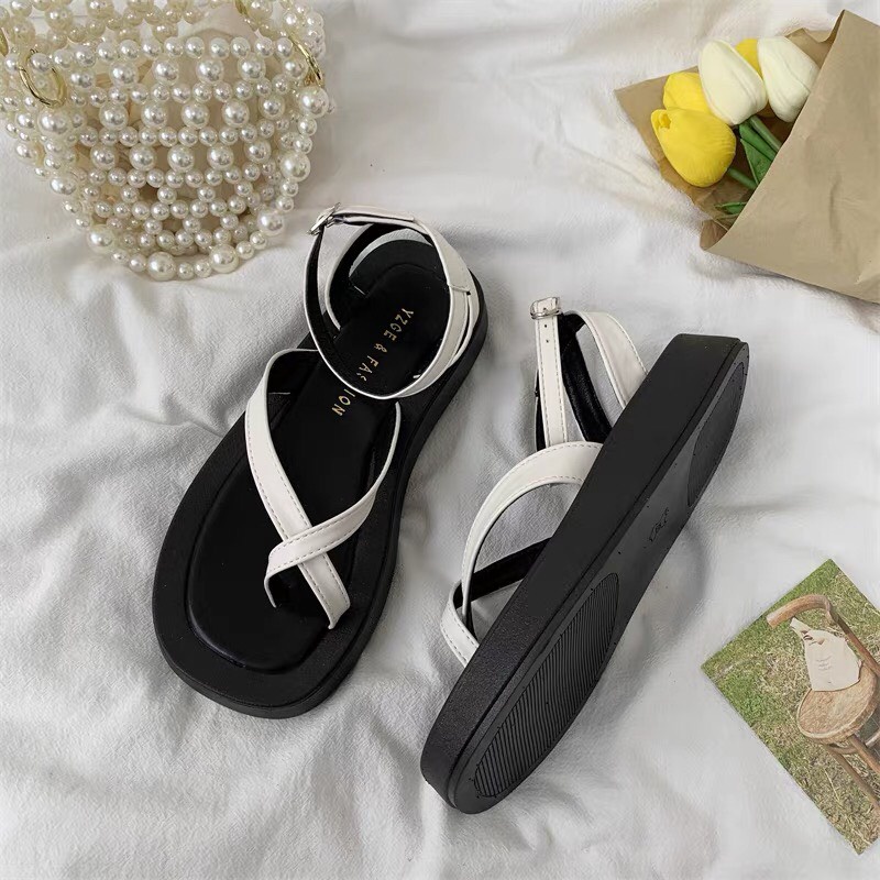 Sandal Nữ Ulzzang Quai Chéo Ngón - Giày Sandal Nữ Đi Học, Đi Chơi Hot 2022