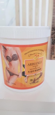 [1000ml] Kem tan mỡ tinh chất gừng tươi