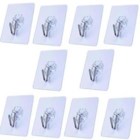 (chuyên sỉ) Combo 10 móc dán tường thần thánh