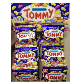 [Siêu Rẻ] Kẹo dẻo trái cây Tommy Thái Lan dây 12 gói