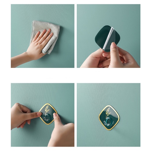 Móc dán tường sang trọng, siêu chịu lực DUASHOP.