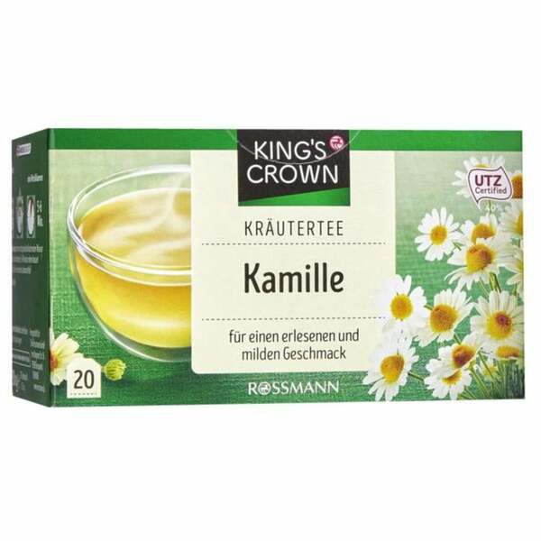 [ Sỉ , lẻ ] Trà hoa cúc King Crown của Đức gói nhúng hương thơm hoa cúc, thanh nhiệt,giải độc, tiêu hóa tốt