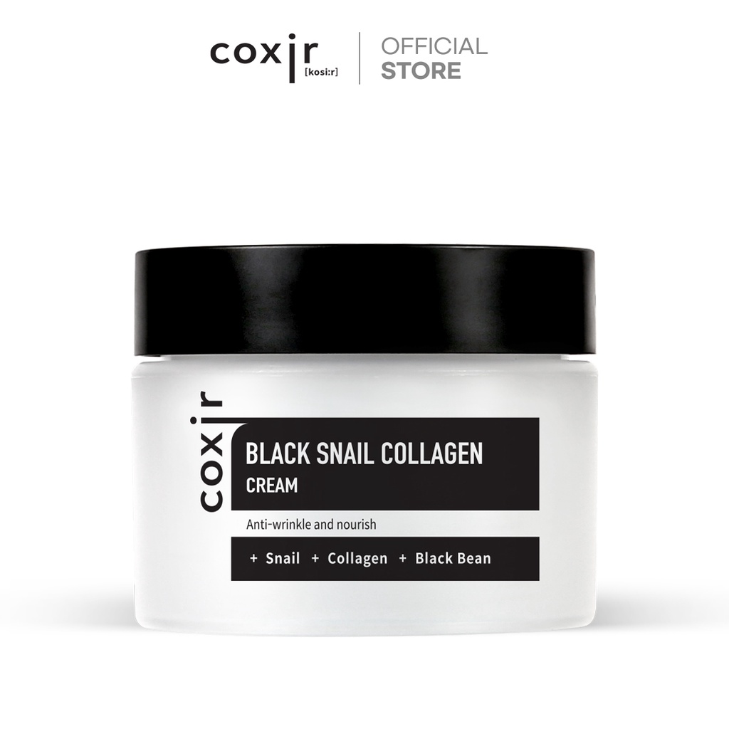 [COXIR] Black Snail Collagen Cream