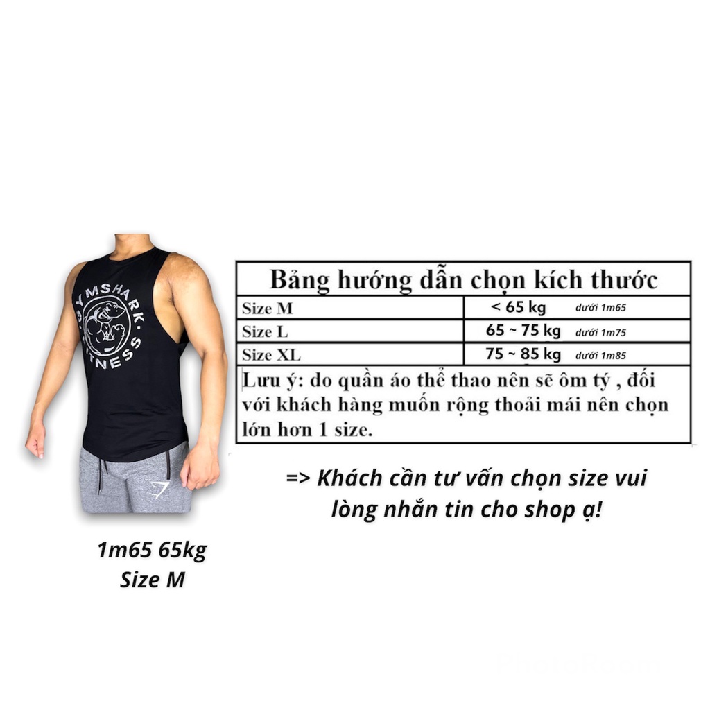 Áo tank top nam tập gym DO GYM SHOP chất thun thoáng mát khi chơi thể thao, mặc nhà