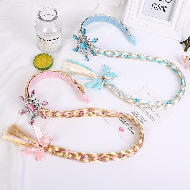 Bờm tóc - Băng đô cài tóc Elsa cho bé