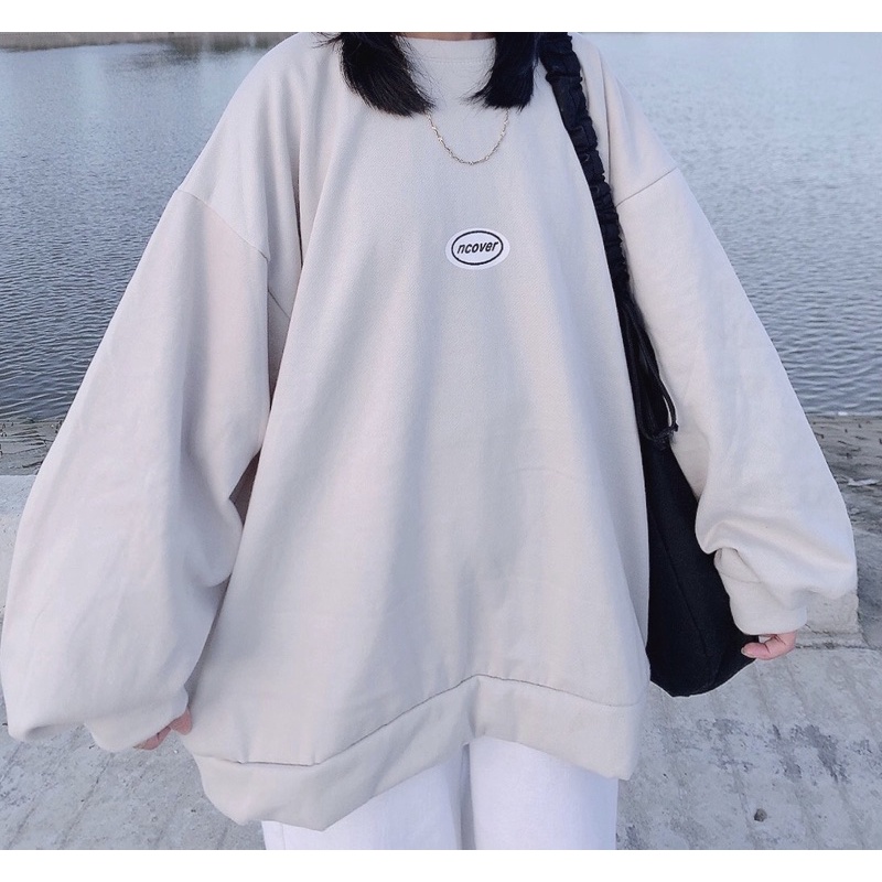[ ẢNH THẬT ] ÁO SWEATER NCOVER (4 MÀU) FORM RỘNG TAY BỒNG | BigBuy360 - bigbuy360.vn