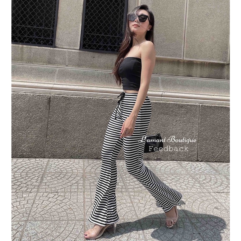 Quần thun ống loe nữ Gabriela De2cee