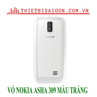 Vỏ nokia asha 309 màu trắng