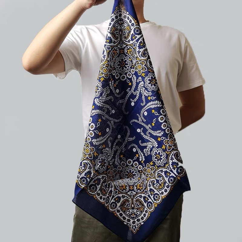 Khăn bandana cotton size 55x55cm