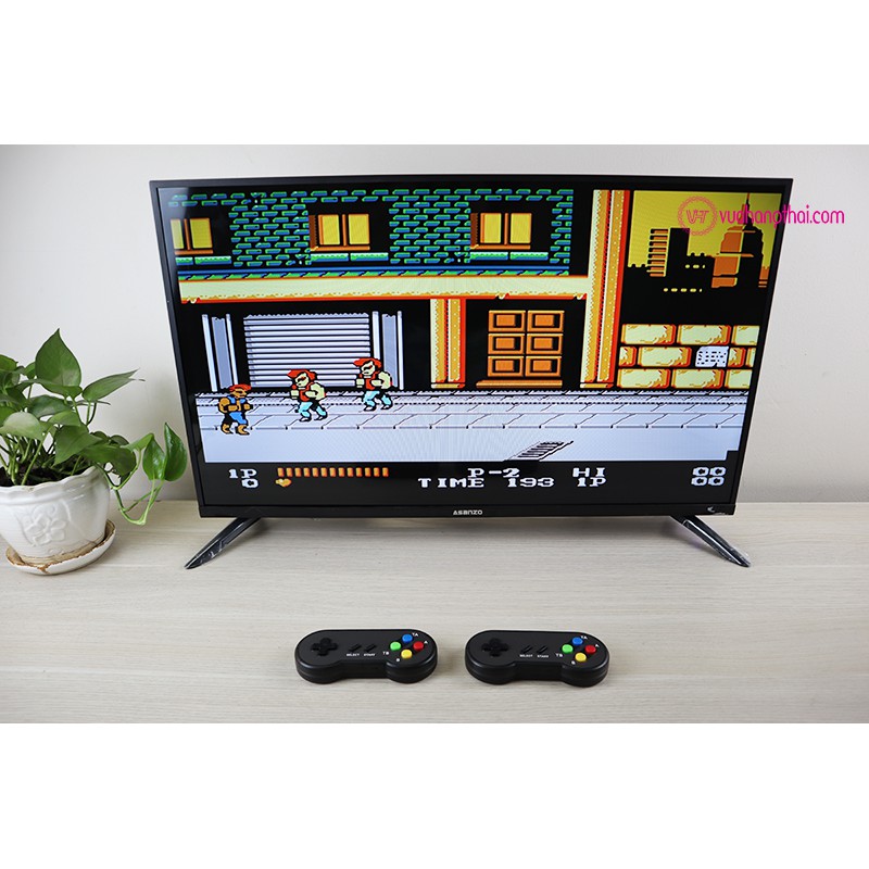 Máy chơi game 4 nút không dây HDMI PK06 -  tích hợp 628 game huyền thoại