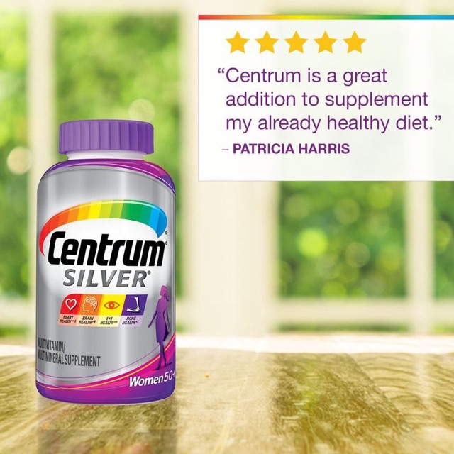 TPCN: Centrum Silver Women 50+ 275 viên (mẫu mới) | BigBuy360 - bigbuy360.vn