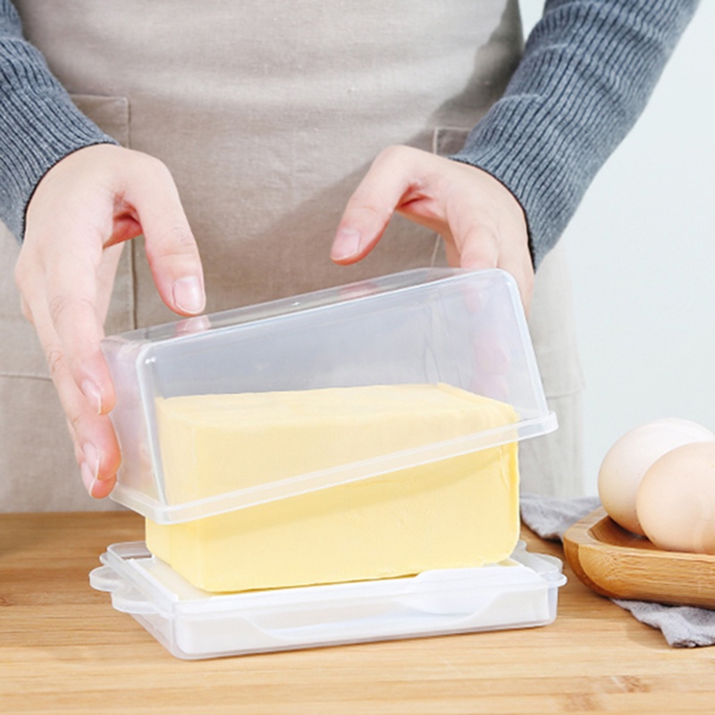 Khay Đựng Bơ / Phô Mai Kèm Nắp Đậy Tiện Dụng