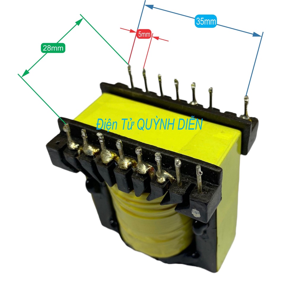 Biến áp E42 tháo zin TG1000 - linh kiện điện tử QUỲNH DIỄN