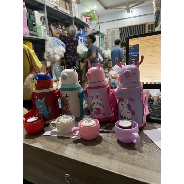 Bình giữ nhiệt trẻ em lõi inox 316,