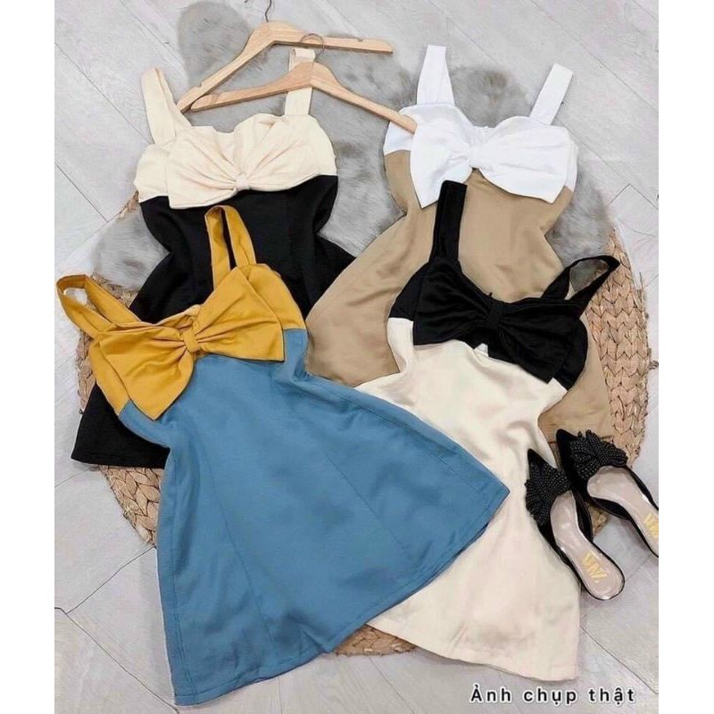 🌈ĐẦM NƠ 2S PHỐI MÀU TÙNG XOÈ CỰC XINH🌻🌻