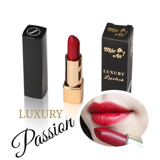 [CHÍNH HÃNG] Son Lì không chì PASSION (màu đỏ cam, thiên đỏ) Mộc An Thiên Nhiên cho phụ nữ.