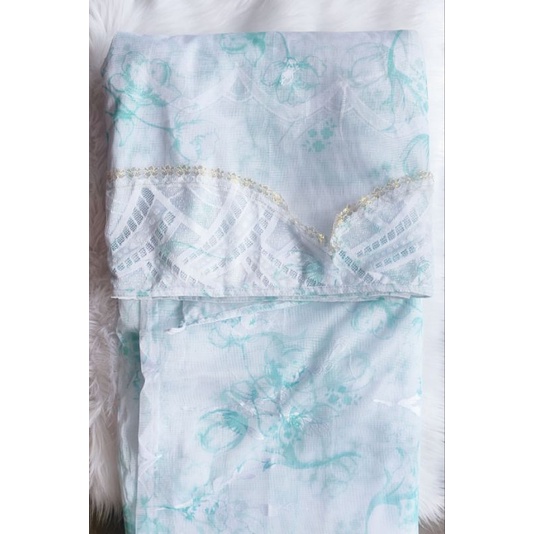 Mùng ngủ lưới ren hoa 1m6x2m