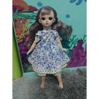 Váy xinh cho búp bê 30 cm