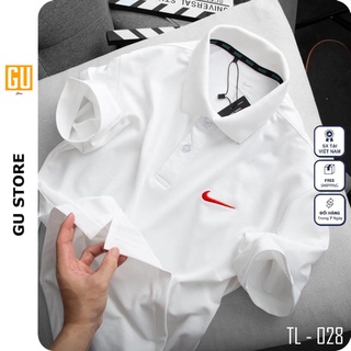 Áo thun nam polo vải cá sấu cổ bẻ form chuẩn polo thêu logo GS028