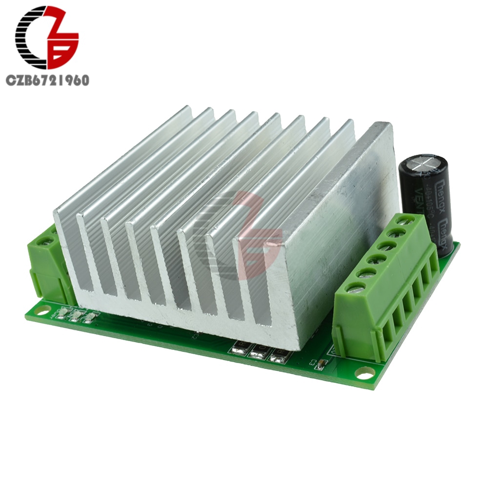 TB6600 DC 10V-45V 4.5A CNC Single-Axis Stepper Motor Driver Controller Board 6N137 High Speed Optical Coupler Automatic Current