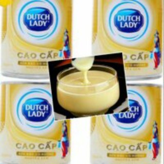 Sữa đặc cô gái hà lan cao cấp màu vàng 380g