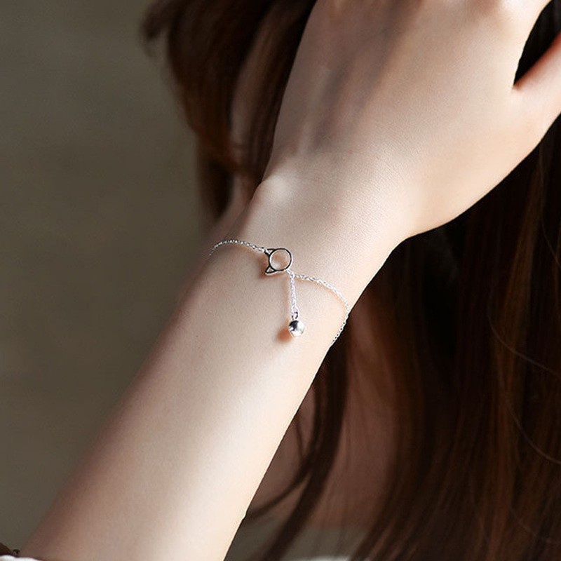 Vòng tay mèo treo dài lắc thời trang nữ mẫu mới