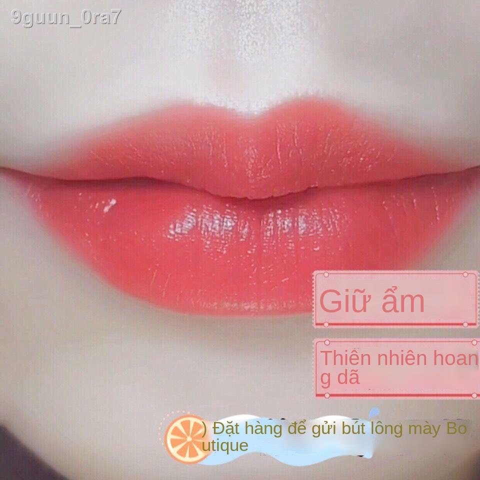 ❁❈✖Phụ nữ mang thai chiết xuất từ ​​thực vật có thể dùng màu trà sữa / quế son môi tông nude trang điểm