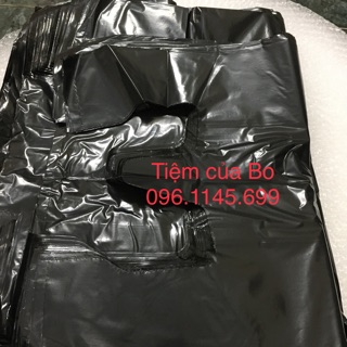 THANH LÝ (1kg) TÚI NILON ĐEN DÀY DAI CÁC SIZE