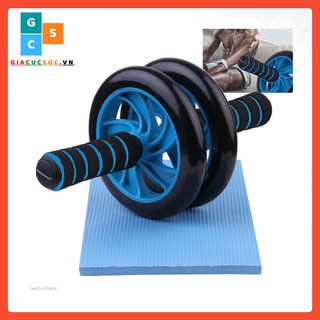 CON LĂN TẬP BỤNG ĐA NĂNG 2 BÁNH KÈM THẢM LÓT ĐẦU GỐI XANH DƯƠNG TẬP TẠI NHÀ 🎁