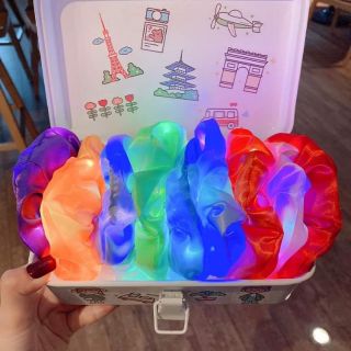 Cột tóc scrunchies đèn led phát sáng siêu hot