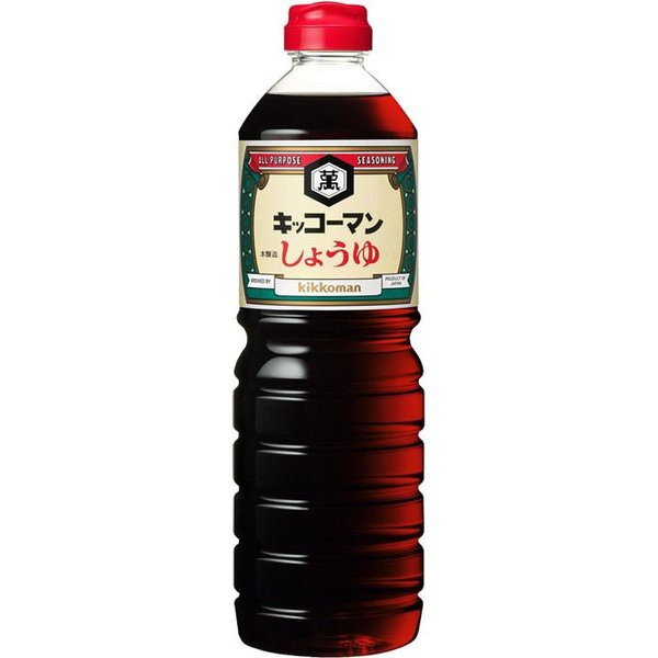 NƯỚC TƯƠNG KIKKOMAN VỊ TRUYỀN THỐNG CHAI 1 LÍT - HÀNG NHẬT NỘI ĐỊA