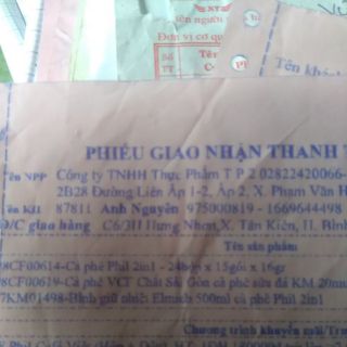 CAFÈ SỮA CHẤT 290g (10 GÓI)
