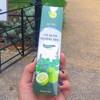 Xịt tóc dinh dưỡng vỏ bưởi greenbon