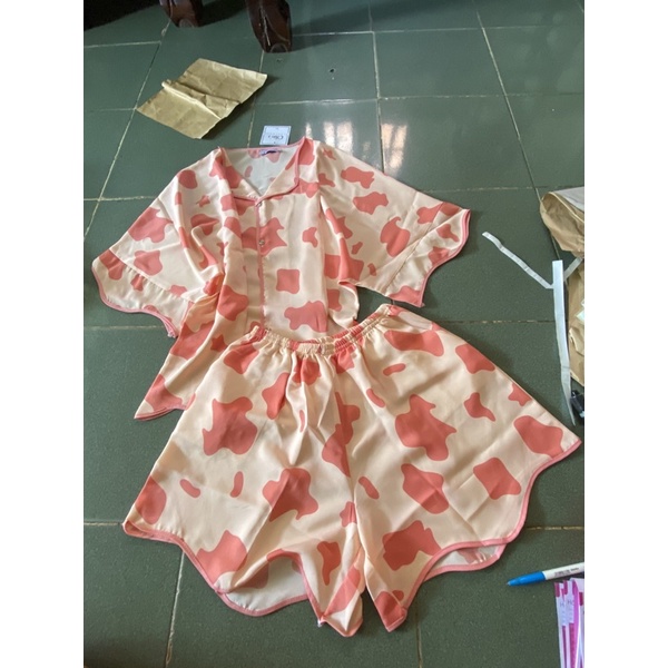 Bộ pjzama đùi sóng