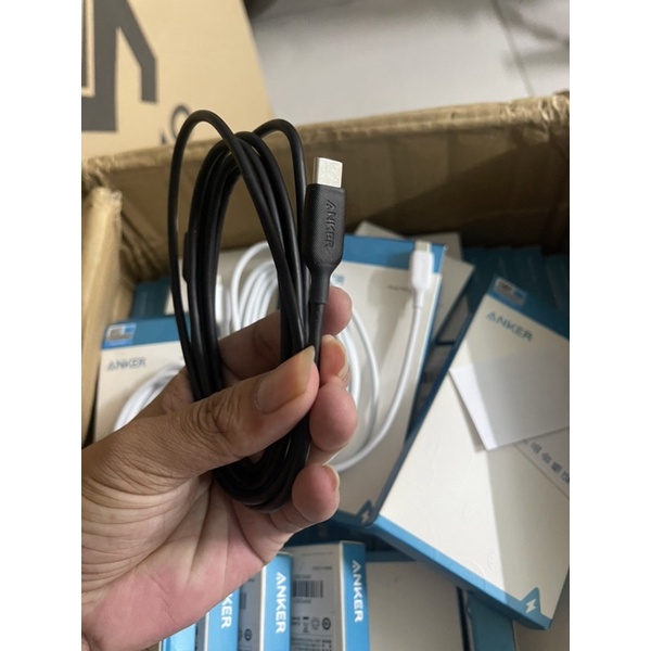 Dây sạc Anker Type C to Type C A8852-A8853 sạc nhanh PD 3.0 max 60w siêu bền
