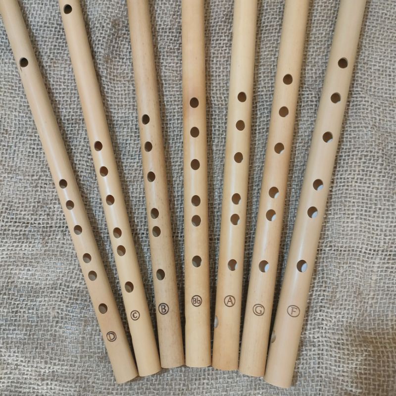 Bộ Sáo Trúc 7 Cây Cơ Bản - Khắc Tone Lên Sáo - Sáo Trúc Việt Nam
