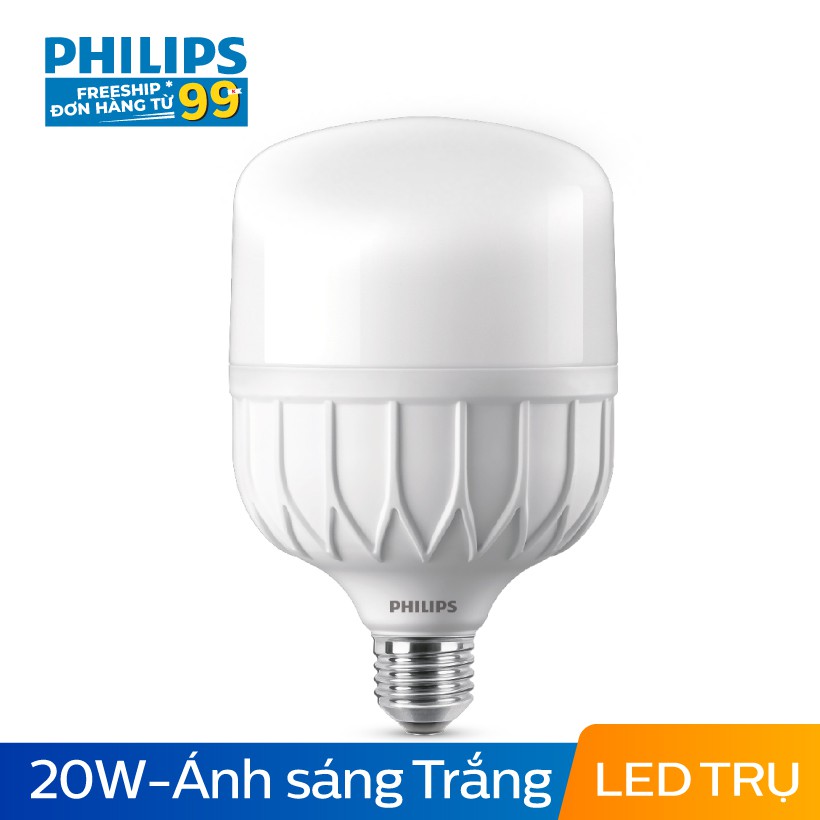 Bóng đèn Philips LED TForce core 22W HB E27- Ánh sáng trắng/ Ánh sáng vàng | BigBuy360 - bigbuy360.vn