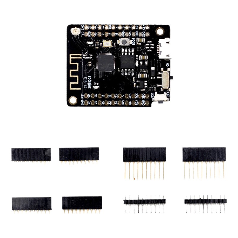 New Stock MINI32 V2.0.13 ESP32 Rev1 WiFi Bluetooth ule with Pins PR