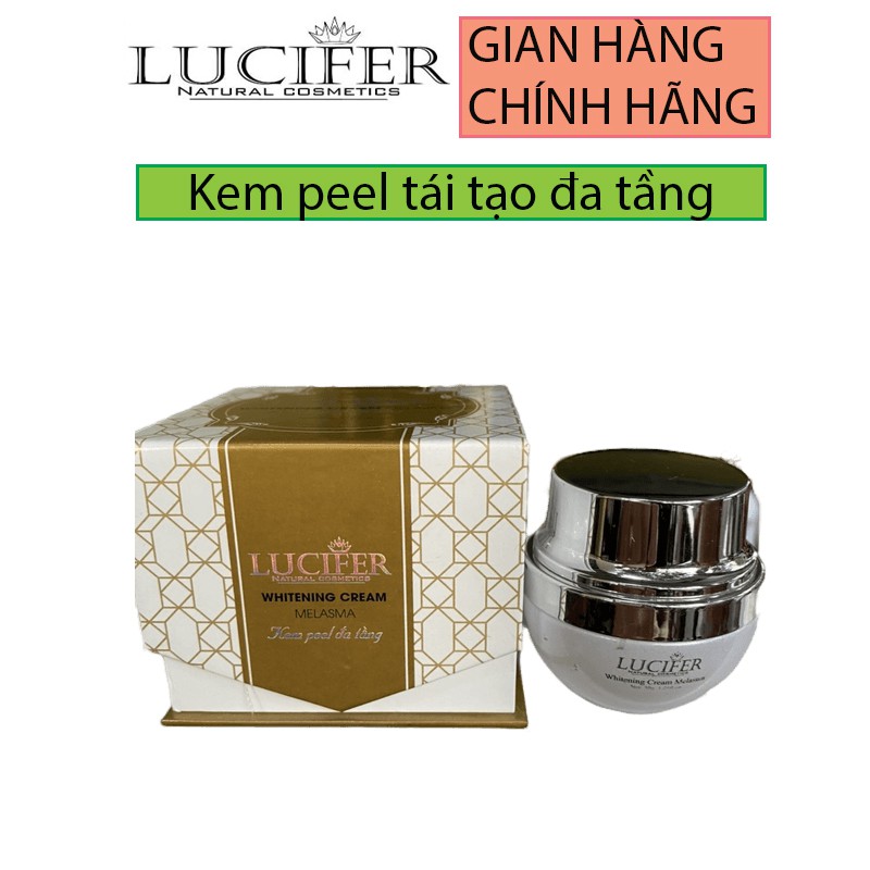 Kem Peel da kem tái tạo da LUCIFER 30ml giúp da săn chắc thúc đẩy cơ chế tái sinh làm dịu da