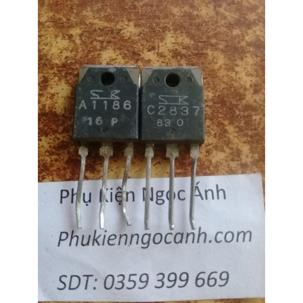 A1186 C2837 Cặp Sò  hàng cũ tháo máy chất lượng cao