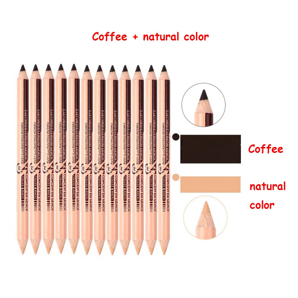 (Hàng Mới Về) Bút Che Khuyết Điểm Lông Mày 2 Trong 1 Lâu Trôi Không Thấm Nước | BigBuy360 - bigbuy360.vn