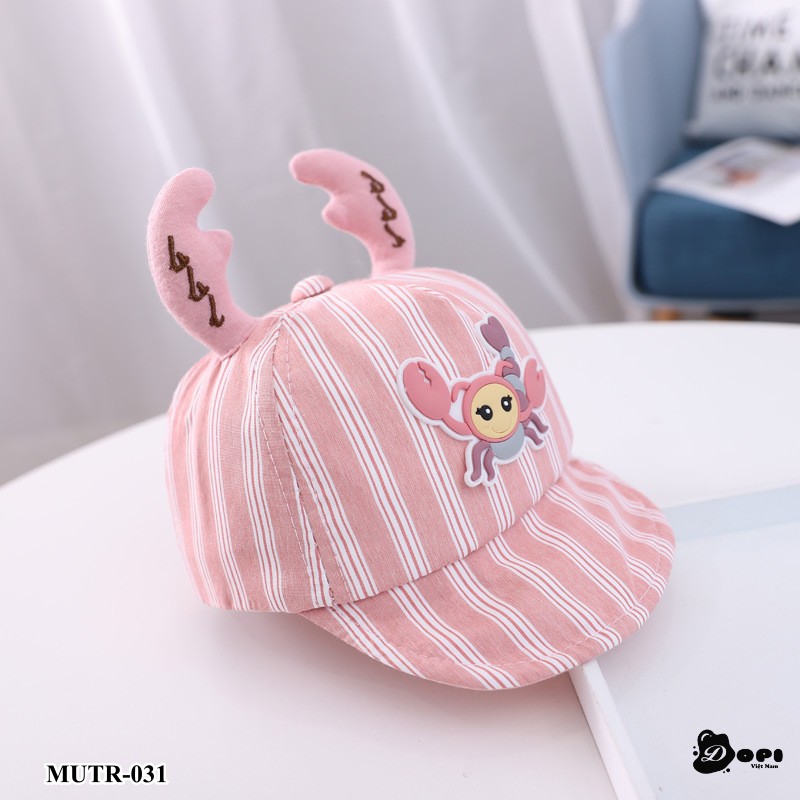 Mũ lưỡi trai cho bé trai bé gái từ 6-24 tháng MUTR-031
