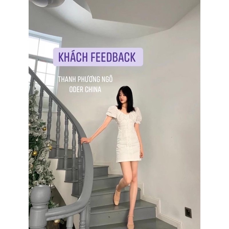 váy tiểu thư dây đan ngực | BigBuy360 - bigbuy360.vn