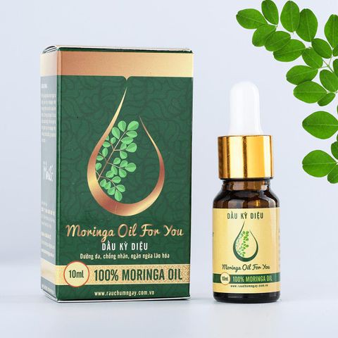 Combo bột và dầu chùm ngây Moris chống lão hóa, làm sáng da