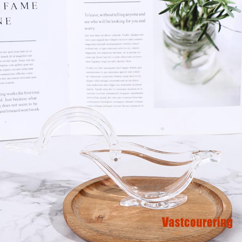 VAing 1*Acrylic Lemon Clip Manual Transparent Fruit Juicer Home Kitchen Bar Gadge