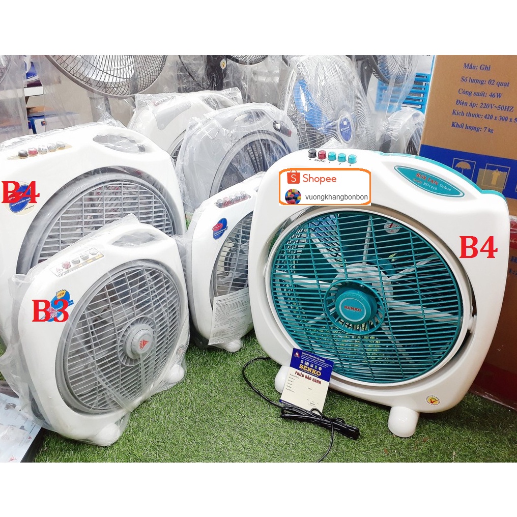 Cánh quạt hộp Senko chính hãng phụ tùng quạt  BD 230 860 850 cốt 8 li