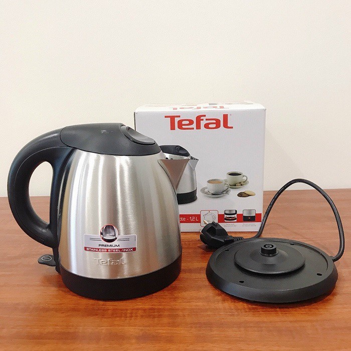 Tefal- Ấm siêu tốc KI431D10 dung tích 1.2L nhỏ xinh,tiện lợi, hàng chính hãng bảo hành 24 tháng