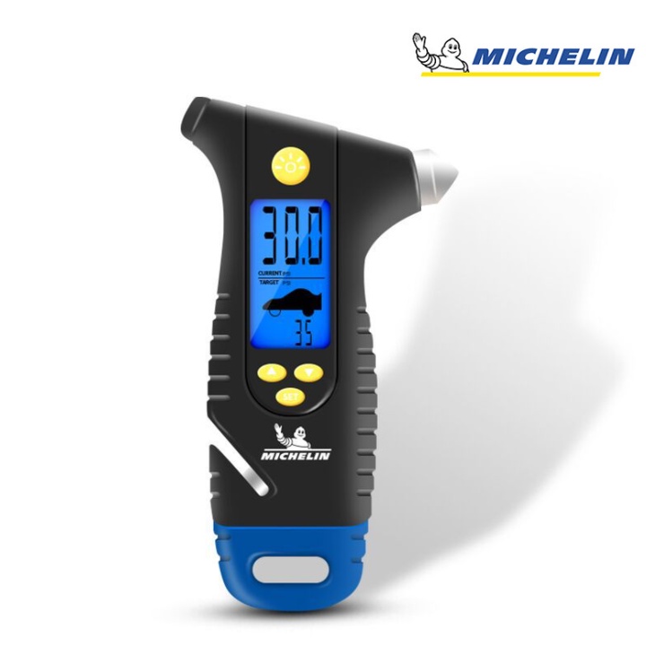 Đồng hồ đo áp suất lốp điện tử 4 trong 1 Michelin 4336ML - Bốn phạm vi đo: Psi, Kpa, Bar, Kg/cm2